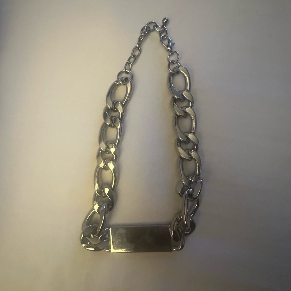Silver Chain necklace - Picture 3 of 3